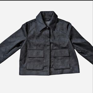 Banana Republic Vegan Suede Jacket